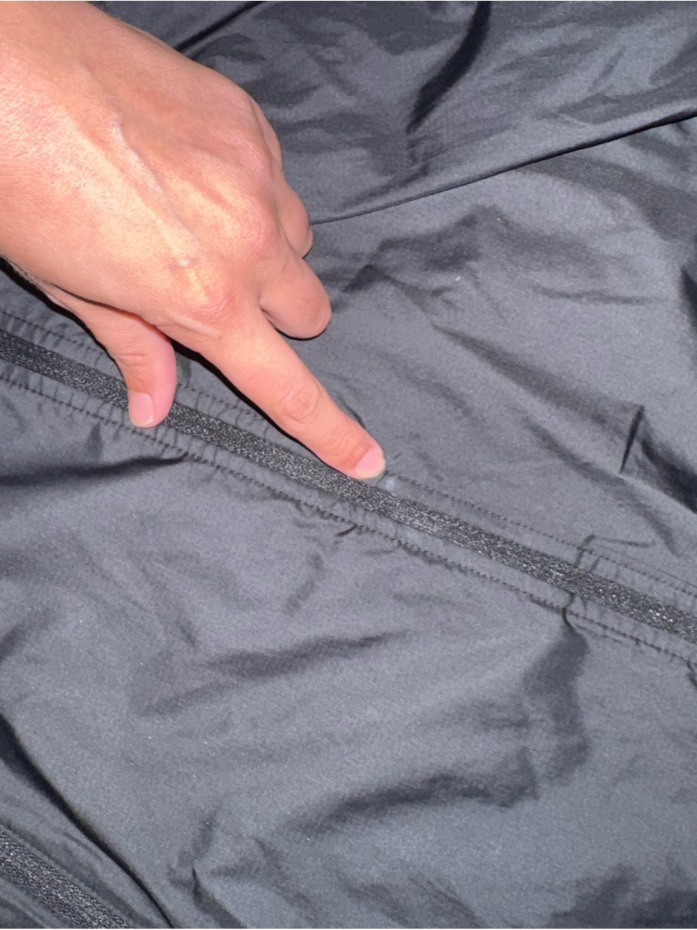 Nike Shield Racer Running Jacket | Women's Small Black Windbreaker - Picture 6 of 8